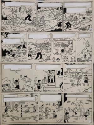 De Moor, Bob - 1 Original page - Johan et Stephan | Catawiki