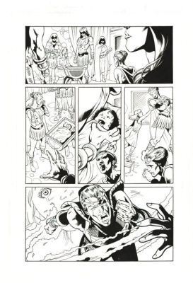 Fernando Dagnino & Bit - 1 Original page - Wonder Woman - #43