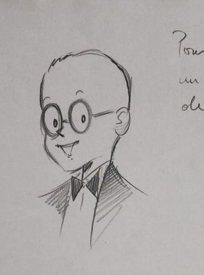 Craenhals, François - 1 Original drawing - Les 4 as | Catawiki