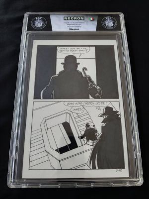 Magnus - 1 Original page - Necron - n. 2 - La nave dei lebbrosi - 1981 | Catawiki