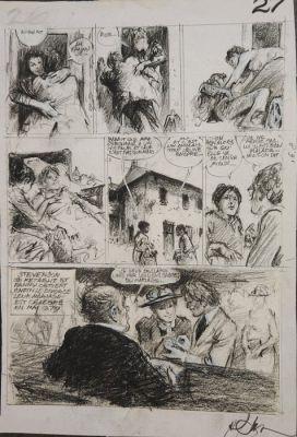Follet, René - 1 Original preliminary page - Stevenson, Le Pirate interieur - 2013 | Catawiki