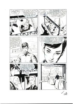 Pittaluga, Luigi - 3 Original page - Julia #113 - "Donne di denari" - 2008 | Catawiki