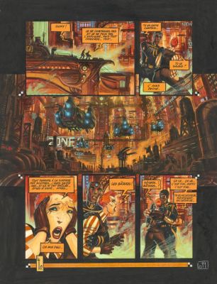 Olivier Ledroit | Planche originale n°40 - Soul Vengeance - Sha | Daniel Maghen