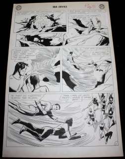 Bruno Premiani, Sheldon Moldoff - Sea Devils #16 P.11 - Journey in the Magic Wind - 1964