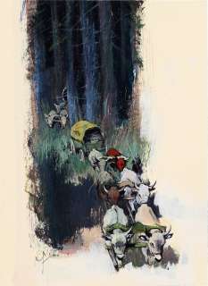 Follet | Illustration à la gouache et à l’acrylique sur… | Millon