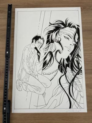 David Boller - 1 Original drawing - Witchblade | Catawiki