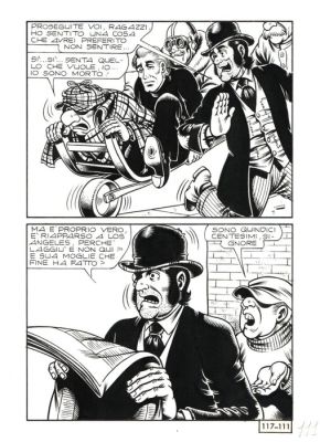Piffarerio, Paolo - 2 Original page - Alan Ford #117 - "Superciuk vive ancora" - 1979 | Catawiki