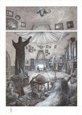 Alberto Varanda | Planche originale n°24 - La Mort vivante | Daniel Maghen