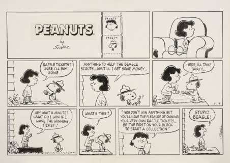 Charles M. Schulz 1922-2000 | Peanuts | Artcurial
