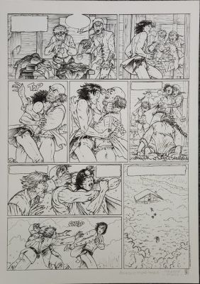 Picaud, Christophe - 1 Original page - Assassin Royal - T06 Oeil de nuit - 2012 | Catawiki