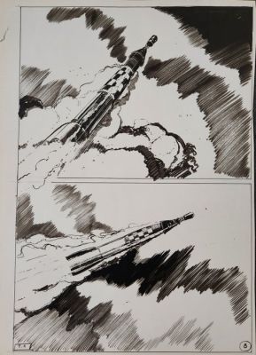 Dupuis, Pierre - 1 Original page - Titan - 1981 | Catawiki