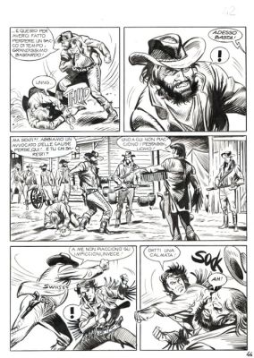 Laurenti, Mauro - 3 Original page - Zagor #543 - "L’orrore sepolto" - 2010 | Catawiki