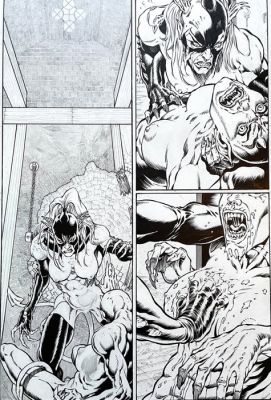 Tim Vigil / Glenn Danzig - 1 Original page - ’Demonica’ - 2001 | Catawiki
