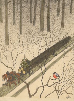 Hans Kossatz | illustration | Galerie Laqua