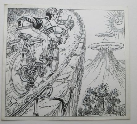 Buth - 1 Original page - Thomas Pips - in de ronde van Frankrijk | Catawiki