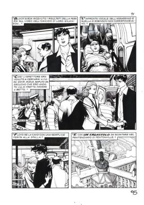 Mari, Nicola - 1 Original page - Dylan Dog #317 - "L’impostore" - 2015 | Catawiki