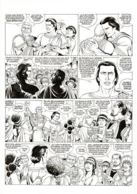 Mitton, Jean-Yves - 1 Original page - Ben Hur T2 - Quintus Arrius - 2009 | Catawiki