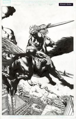 Finch, David - ULTIMATUM #2 Splash Page | ComicConnect (Buy It Now)