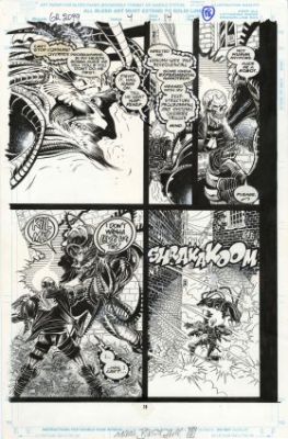 Gross, Peter - GHOST RIDER 2099 #4 Interior Page | Metropolis Comics