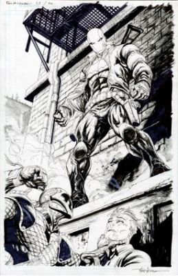 Kirkham, Tyler - DEATHSTROKE (2014) #15 Splash Page | ComicConnect (Buy It Now)