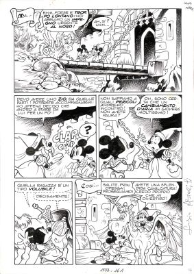 Sergio Asteriti – Tavola Originale | Love Original Art