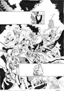 Fabio BONO - Planche originale 19 de RODE RIDDER Tome 1