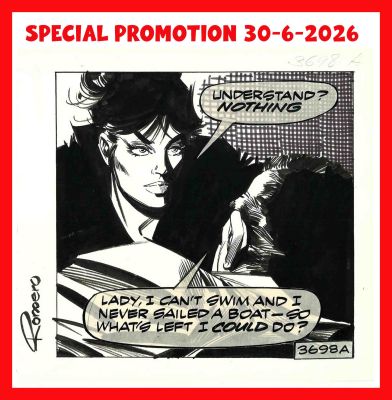 Enric Badia Romero | Modesty Blaise – Original daily strip #3698A – Romero | Origin Of Comics