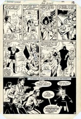 Patton, Chuck - JUSTICE LEAGUE OF AMERICA (1960-87) #226 Interior Page | ComicConnect