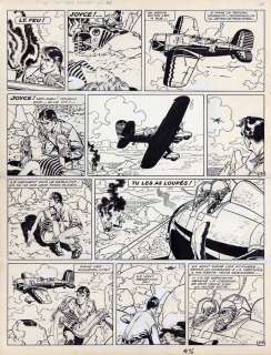 Piroton - Lot 598 - Jess Long, planche n°23 à l‘encre de Chine et…