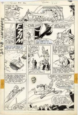 Bair, Michael - FURY OF FIRESTORM (1982-87) #54 Interior Page | ComicConnect