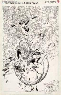 Wiesenfeld, Aron - X-MEN UNLIMITED #11 Pin-Up
