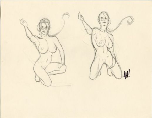 Hughes, Adam - LARA CROFT - TOMB RAIDER Preliminary Art