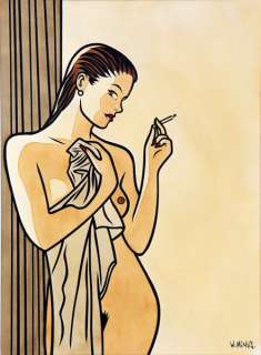 Minus (Walter) | Illustration couleurs Ã  l’encre de Chine et Ã  l’… | Banque Dessinée