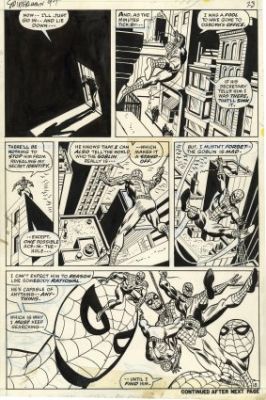 Kane, Gil - AMAZING SPIDER-MAN (1963-98; 2003-13) #97 Interior Page | ComicConnect