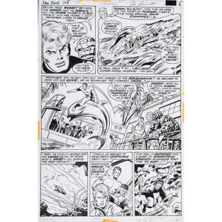 Sal Buscema (Né En 1936) | et Joe Sinnott (Né en 1926) Les 4 Fantastiques | Tajan