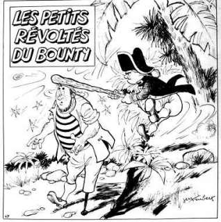 Trubert. Jean. (1909-1983). - TRUBERT. Jean. . Â« Les Petits Révoltés du Bounty Â». 2 couvertures orig