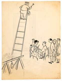 Sempé | Illustration à l’encre de Chine et à la mine de… | Millon