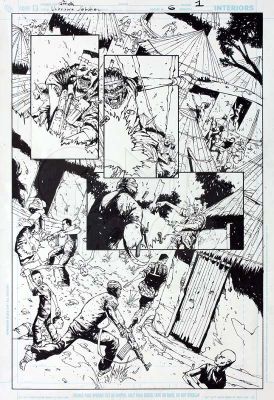 Alberto Ponticelli | Unknown Soldier  Numero 6 - tavola 1 | Comic House