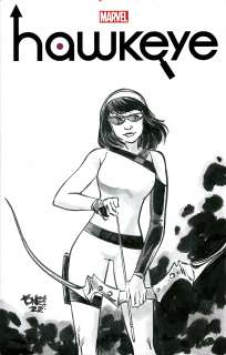 Tone Rodriguez - Hawkeye vol. 5 #1 Sketch Cover (Kate Bishop) TR