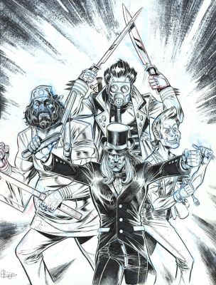 Roger Bonet | Summer Sale (Ends August 31) // Original drawing: Victorians Killers – Roger | Origin Of Comics