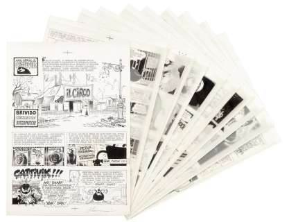 Sommacal Giorgio - "Cattivik - Il circo", 1991