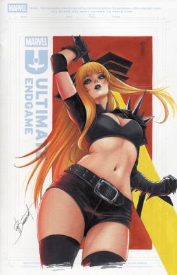 Nathalie Braconnot - Magik Sketch Cover by Nathalie Braconnot