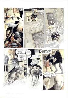 DERMAUD François  - Malefosse  - Planche 13 de l‘album L‘escorte édité par Glénat [...]