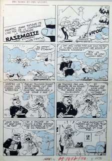 TILLIEUX Maurice  - Cesar et Ernestine  - Tondeuse Ã  gaz  - Gag en une page [...] | Vermot et Associés