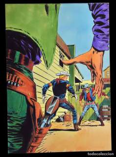 LOPEZ ESPI - PORTADA DE KID COLT & LATIGO KID #11