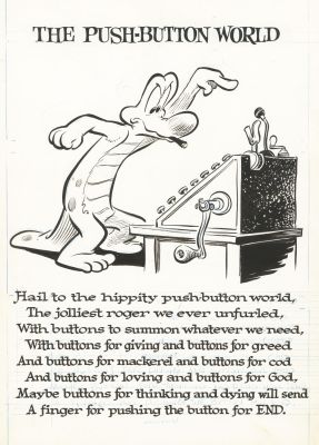 Pogo - Walt Kelly | 104.) WALT KELLY: The Push-Button World… | Galerie Laqua