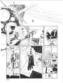 HENRICHON NIKO - Planche originale 28 META-BARON Tome 3 - Orne-8 le techno-cardinal par Niko HENRICHON