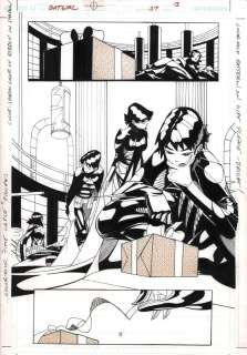 Damion Scott, Robert Campanella | Batgirl #37 P.3 - All Cassandra - 2003 | Anthony’s Comic Book Art