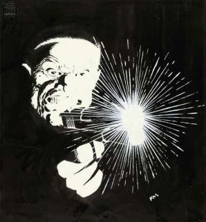 Frank Miller - Sin City - Marv Promo Illustration - 1992