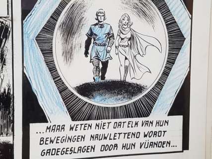 Biddeloo, Karel | Original page (p.24)  - De Rode Ridder 88  - Het oog van Toth  - (1979) | Catawiki